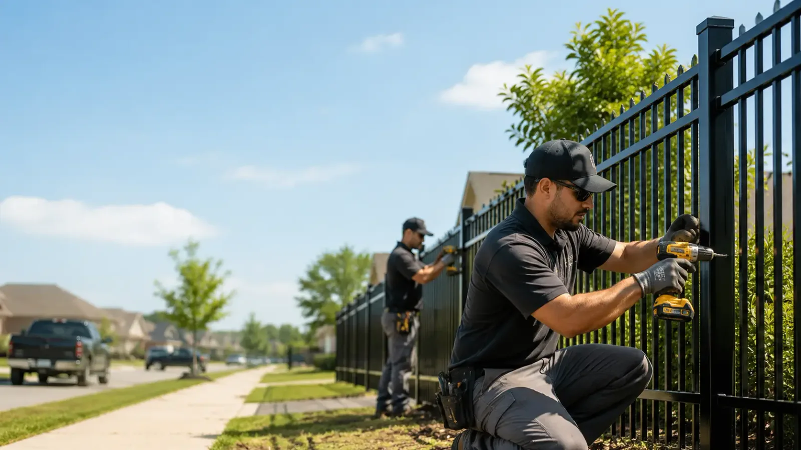 Metal Fence Installation in Big Rapids, MI